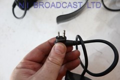 4x Satcom headsets  sold as shown, (no warranty)