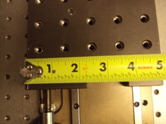 AEROTECH ACCUDEX ATS 302MM 60mm CRB CROSS ROLER LINEAR POSITOINER STAGE