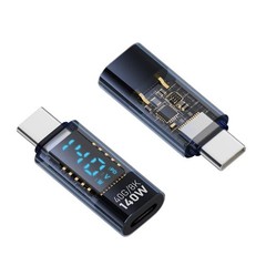 USB C Adapter LED Wattage Display 140W 40Gbps 8K USB C Extension PD3.1 Type4795