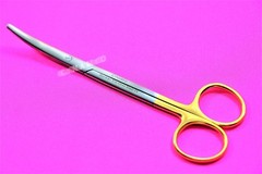 NEW PREMIUM GERMAN T/C Baby Metzenbaum Scissors Surgical Instruments 5.5″ CURVED