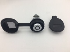 Qty6 Black Plastic Dust Cover Waterproof Caps Fit for 19mm 3/4″ Dia Cam Lock USA