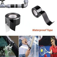 4 Rolls Self-fusing Silicone Tape Self Bonding Repair Tape Rubber Sealing Tape