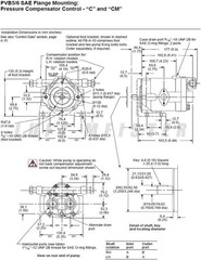 Hydraulic Pump Axial Piston Pump For Vickers PVB20-RS-20-C-11 Right Hand 362030