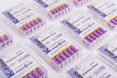 Dental Endodontic Root Canal Hand Use K-Files 25mm Stainless Steel 10# 10Packs