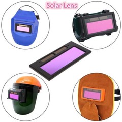 2PCS Welding Helmet Lens Solar Auto Darkening Helmet Mask Lens Filter Shade