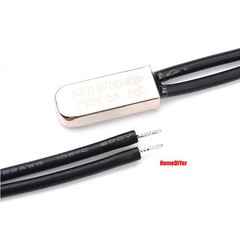 NO/NC 40℃~150 ℃ KSD9700 Metal Temperature Switch Thermostat Thermal Protectors
