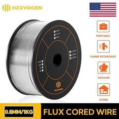 0.8mm Flux Core MIG Welding Wire (1kg Spool) for Carbon Steel, Stainless Steel
