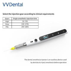 VVDental Anesthesia Injector Wireless Electric Painless with LCD Display