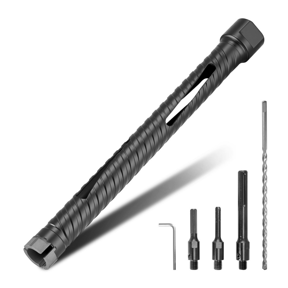 Uimoso Diamond Core Drill Bit 1 inch Diameter with 9-1/2 inch Drilling Depth