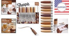 Special Edition Fine Point Permanent Markers – 12 Assorted Skin Tone Shades