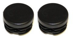 Black 1″ Round Tubing Plastic Hole Plug End Cap, 1 Inch OD Tube Pipe Cover