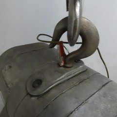 Lodestar Model A 1/8 Ton Electric Chain Hoist 10′ Lift 32FPM 115V 1Ph