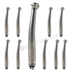 10 Packs NSK Style Dental High Speed Handpiece Push Button 4Hole Air Turbine USA