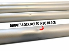 United Kingdom Advertising Swooper Feather Flutter Flag Pole Kit British Flag
