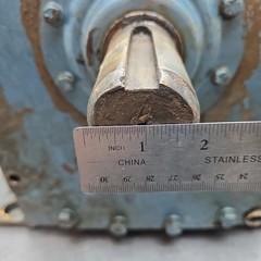 Falk 1060F 2A Enclosed Gear Drive Speed Reducer 25.50 Ratio Used See Pictures