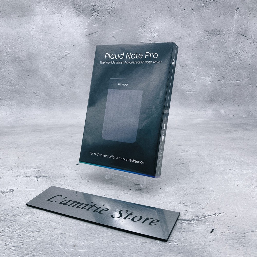 Plaud Note Pro Black CDTBK1GXXXXX01 AI Voice Recorder 300 Free Transcr. Min/mo