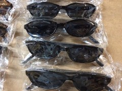 NEW ASSORTED BOX OF SUNGLASSES SUN GLASSES SET OF 12 GLASS COLORED SMALL LENS