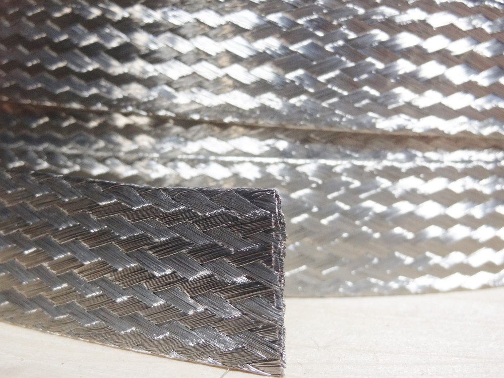 10 FEET 5/8″ BRAIDED GROUND STRAP GROUNDING Tinned Copper Flat Braid MADE IN USA