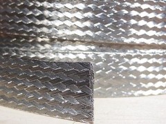 10 FEET 5/8″ BRAIDED GROUND STRAP GROUNDING Tinned Copper Flat Braid MADE IN USA