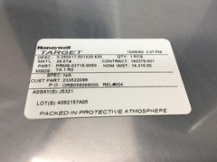 Honeywell PRMS-03715-0050 Target, 39.5Ta, 300mm, AMAT 0190-28093, 146071