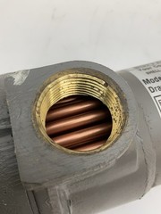 Standard Xchange BCF Brass Copper Tube & Shell Heat Exchanger 1” X 1.5” NPT NEW