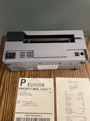 Rollo X1038 Label Printer Direct Thermal Printer Tested And Working. No Cords