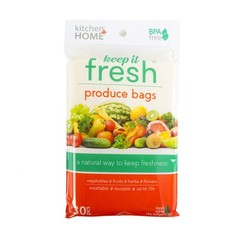 Keep it Fresh Produce Bags – 30 Reusable BPA Free Freshness Produce Bags & Tw…