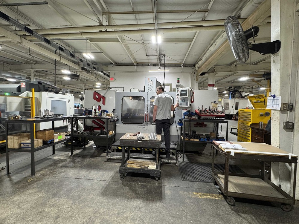 HAAS VF-9 VERTICAL MACHINING CENTER: STOCK #81122