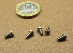 Fillister Head Stainless Slotted Screws Machine Screw 2-56 x 3/16″ Length 300 Pc