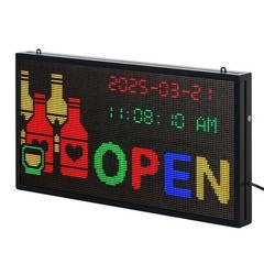 27×14 in Programmable LED Sign Scrolling Digital Display Board P5 Full-color
