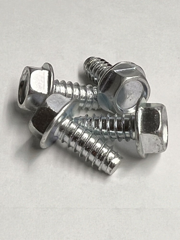 (25) 5/16 X 3/4 Hex Washer Type B Blunt Sheet Metal Tapping Screw Steel .312 .75