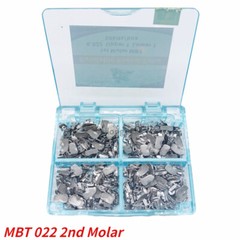 50 Sets Dental Orthodontic Buccal Tube 1st 2nd Molar Roth MBT 022 Mesh Base