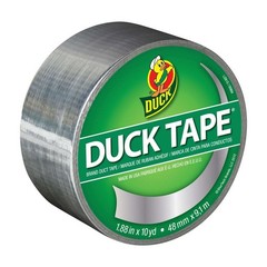 Duck Brand Metallic Duct Tape: 1.88 in. x 30 ft. (Chrome)