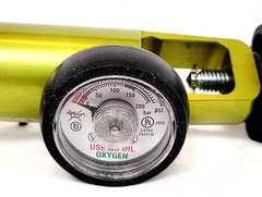 Essex Industries 0-8 LPM Medical Oxygen Regulator 200 PSI
