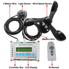 6000N Linear Actuator W/ Solar Tracker Controller DIY Solar Auto Tracking System