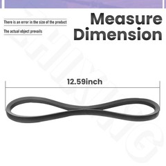 Forward Replacement Belt 727A RT 37 x 138 For Earthquake Tiller Lawn Mower