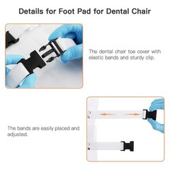 Soft Plastic Dental Chair Toe Cover – Protects & Extends Chair Life, Washable