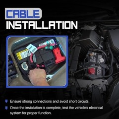 High Current Capacity Enhanced Insulation Automotive Battery Cable Wire 25936860