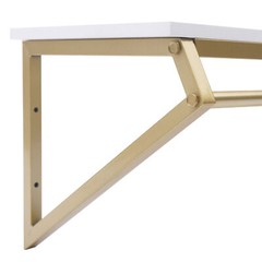 Gold Metal Garment Clothes Rack Clothing Rack Clothes Wall Shelf Hanger Display