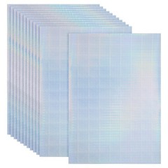 12x8in Printable Holographic Sticker Paper 12 Sheets Reptile Pattern