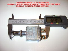 LIGHT SWITCH PUSH PULL ON OFF NO FUSE for JOHN DEERE