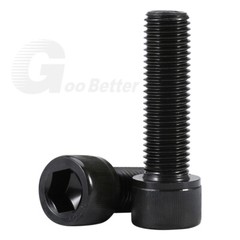 M2 M2.5 M3 M4 M5 Allen Bolt Hex Socket Cap Screws Black Steel 12.9 DIN912 Coarse