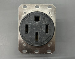 Hubbell HBL9450A NEMA 14-50R Industrial Receptacle 50A EV Charger Outlet NOB