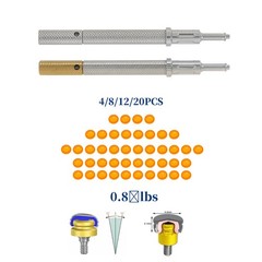 US Overdenture Retention Male Processing Cap For Locator Abutment System Inserts