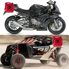 ✨5L Gas Fuel Tank Gas Can Oil Storage Can For ATV UTV Gokart Motorcycle Car SUV