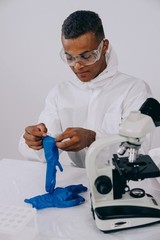 Nitrile Exam Gloves | The Original Quality Stretch Nitrile Cobalt Blue | 4.5