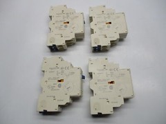 SCHNEIDER ELECTRIC GVAN11 AUXILIARY CONTACT LOT OF 4 NSNP
