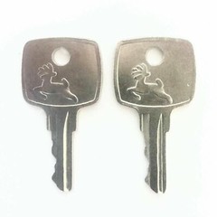 5 Keys for John Deere 344K 204K 304K 644K 724K 624K 824K 444J 544J 304J 344J