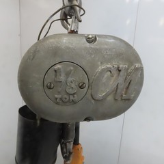 Lodestar Model A 1/8 Ton Electric Chain Hoist 10′ Lift 32FPM 115V 1Ph