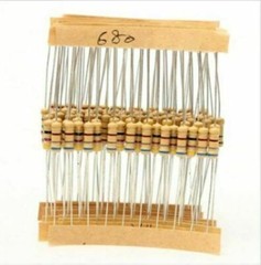 1000Pcs 1/2W 100 Values 1Ω – 10MΩ Assorted Carbon Film Resistors Assortment Kit